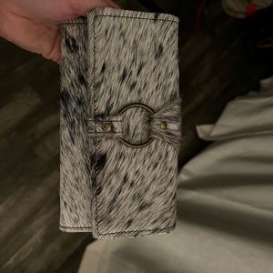 Cow hide wallet